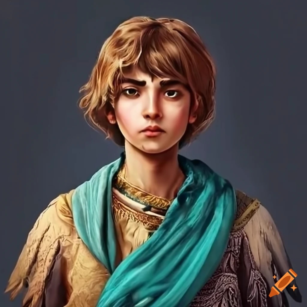 Portrait Of Mehrdad A Historical Warrior On Craiyon