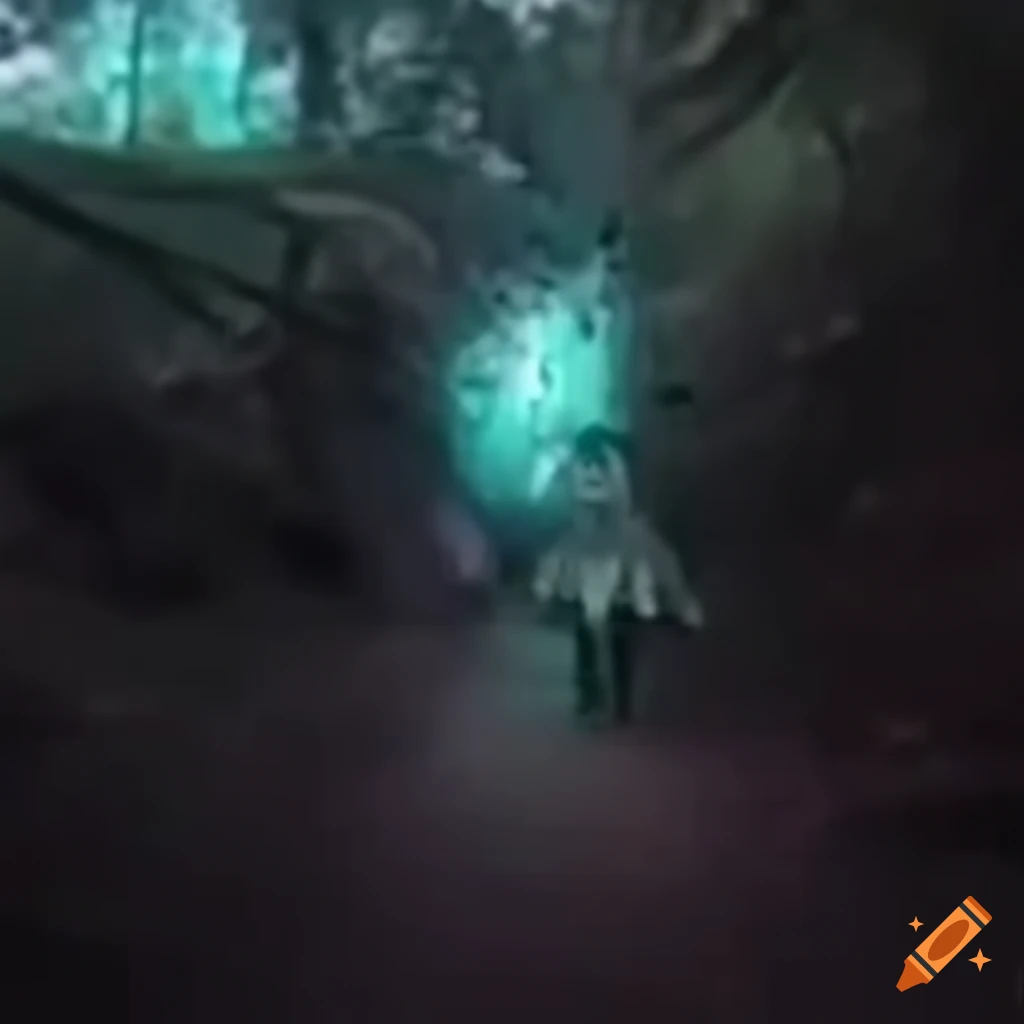 Hatsune Miku in VCR aesthetic