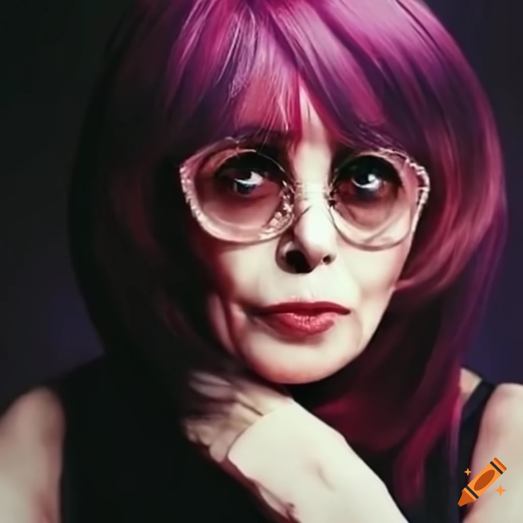 Portrait of rita lee on Craiyon