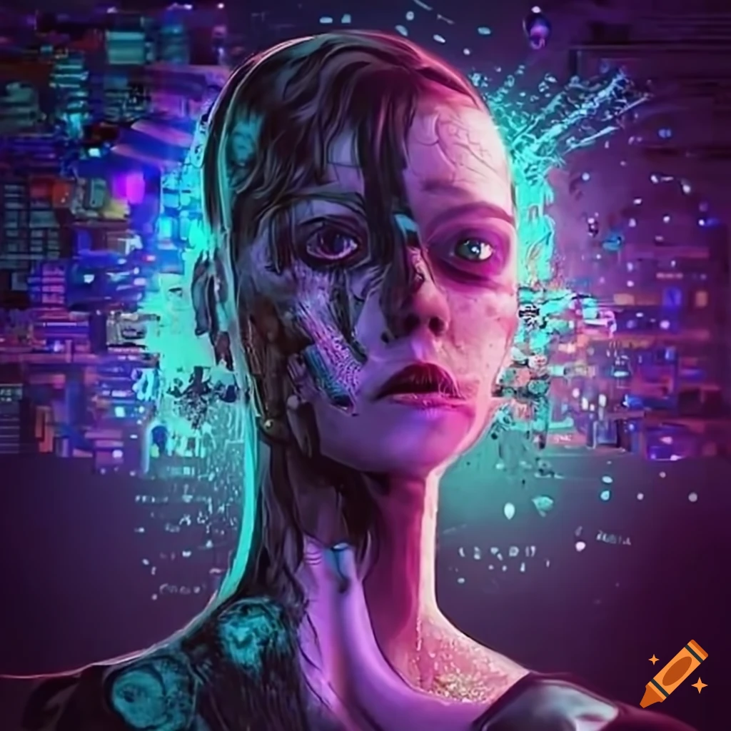 Conceptual image representing missing artificial intelligence