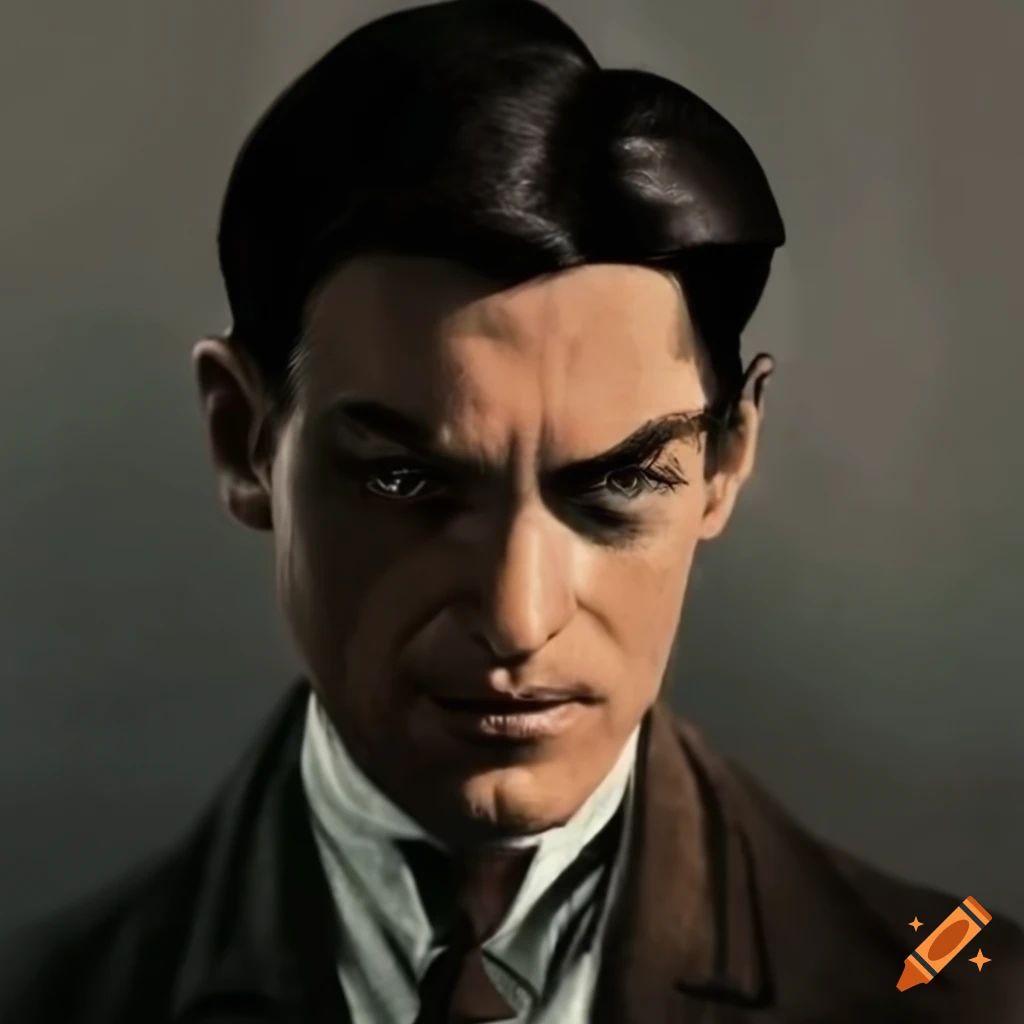 Portrait Of A Handsome Man From The 1920s portrait-of-a-handsome-man-from-the-1920s