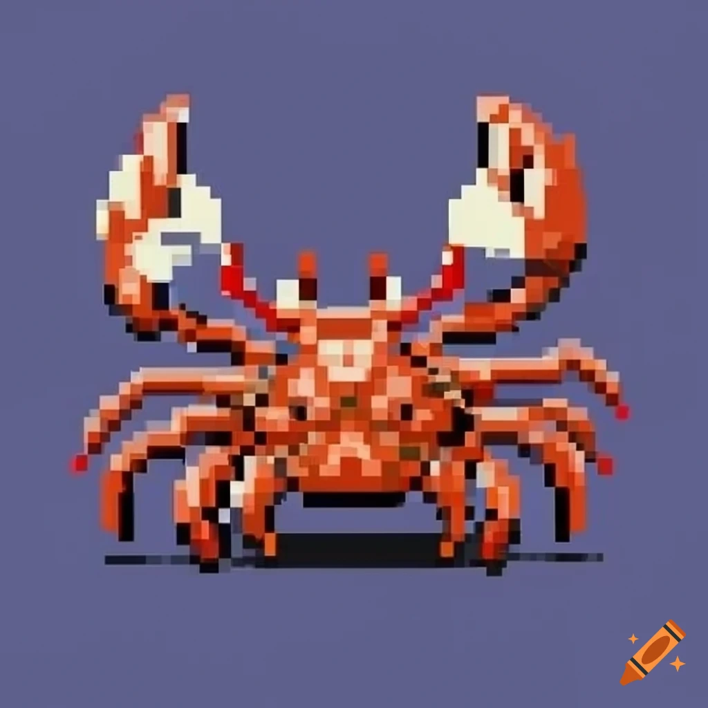 Pixel Art Of An Angry Crab On Craiyon pixel-art-of-an-angry-crab-on-craiyon