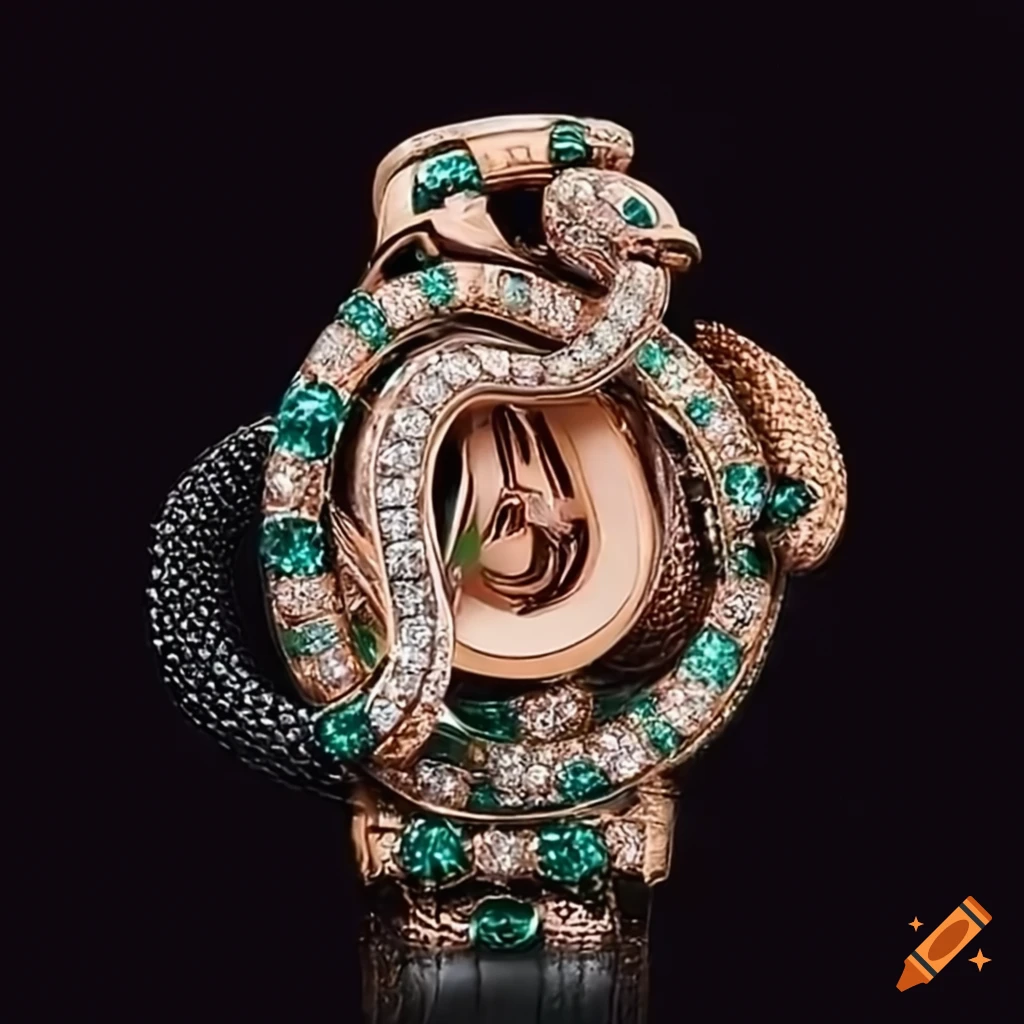 Women's Snake Collection | Studded Dial | Designer Wrist Watch |  BrandFactoryPro