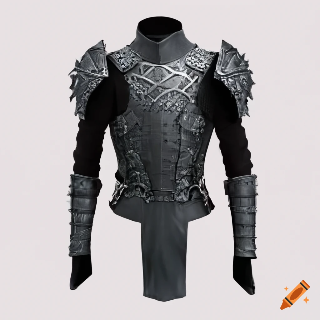 Studded leather armour on Craiyon