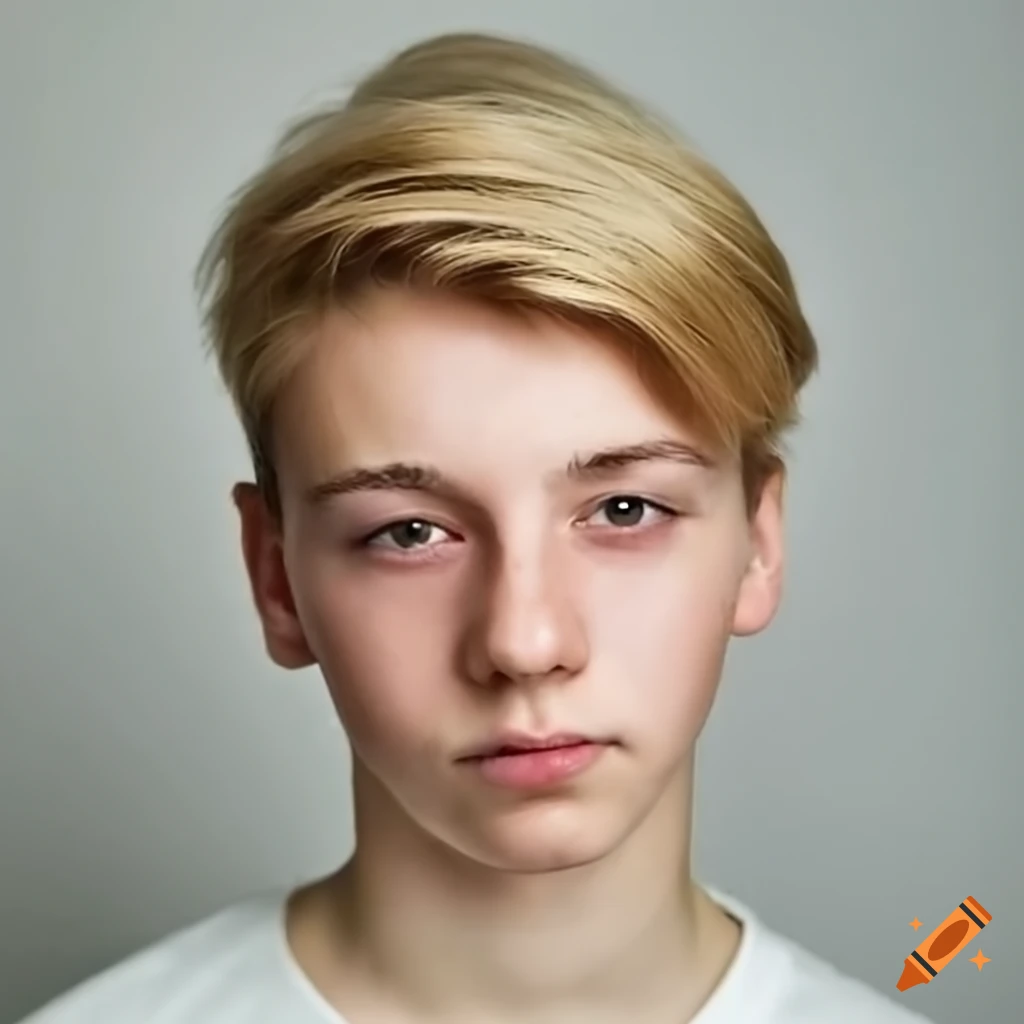 mugshot-of-a-serious-young-man-with-a-blonde-ponytail