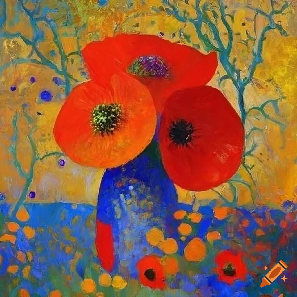 modern-minimalistic-cool-painting-with-shades-of-red-blue-orange-and