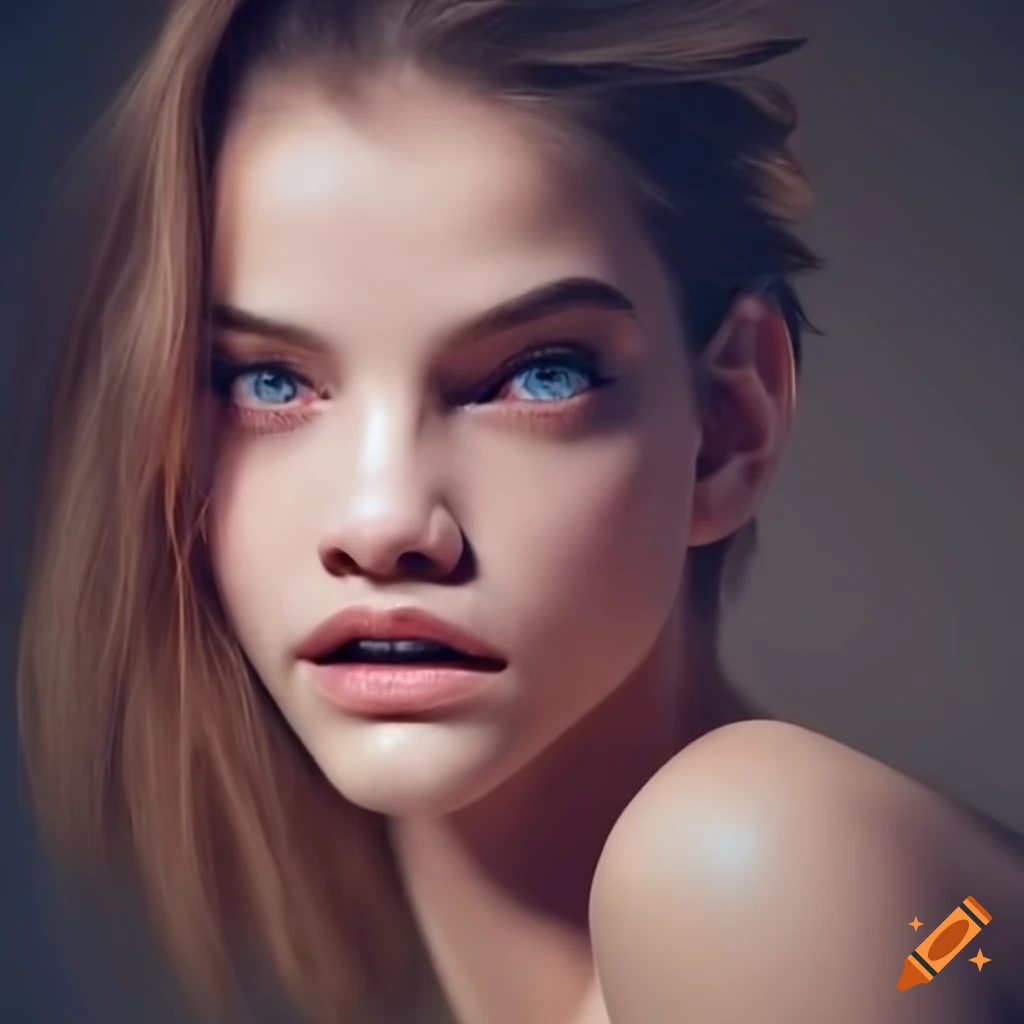 close-up portrait of a stunning young woman
