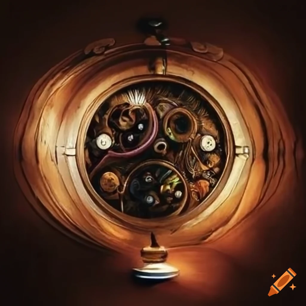 cover of a mysterious time-related story