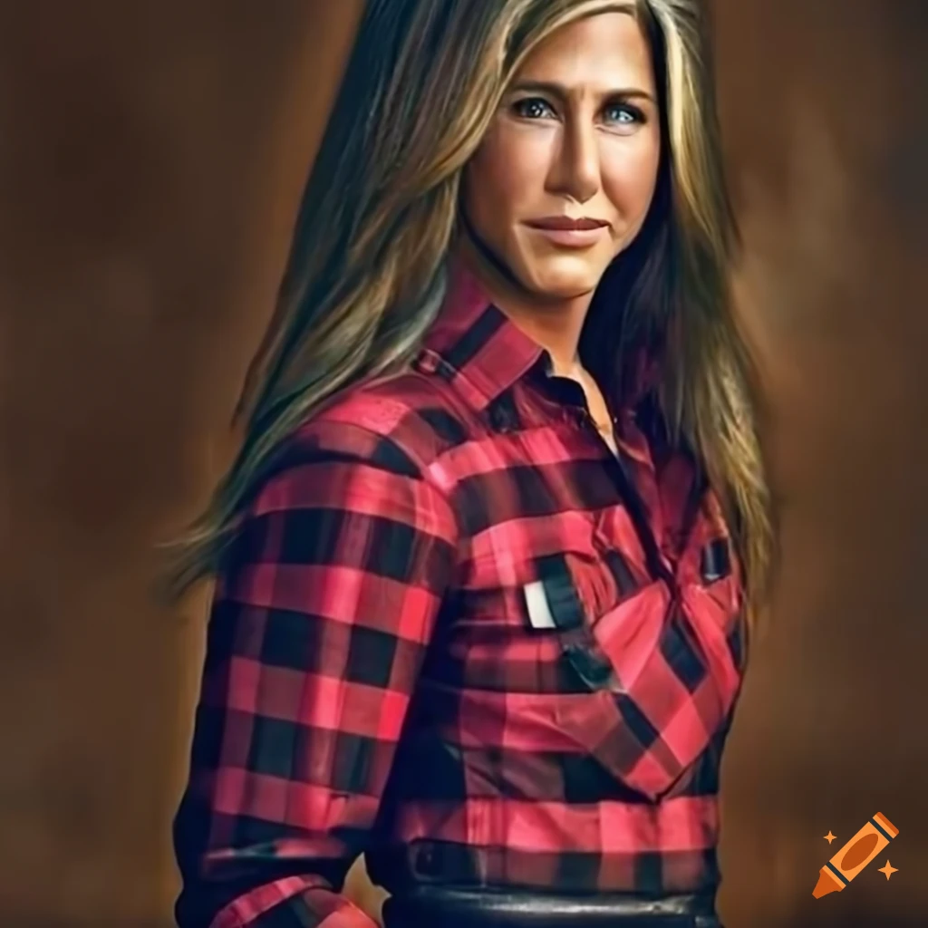 Hyperrealistic photo of jennifer aniston as a horse rider