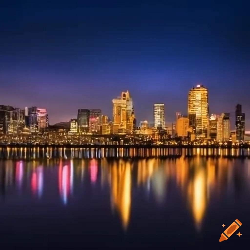 Skyline of alex city on Craiyon