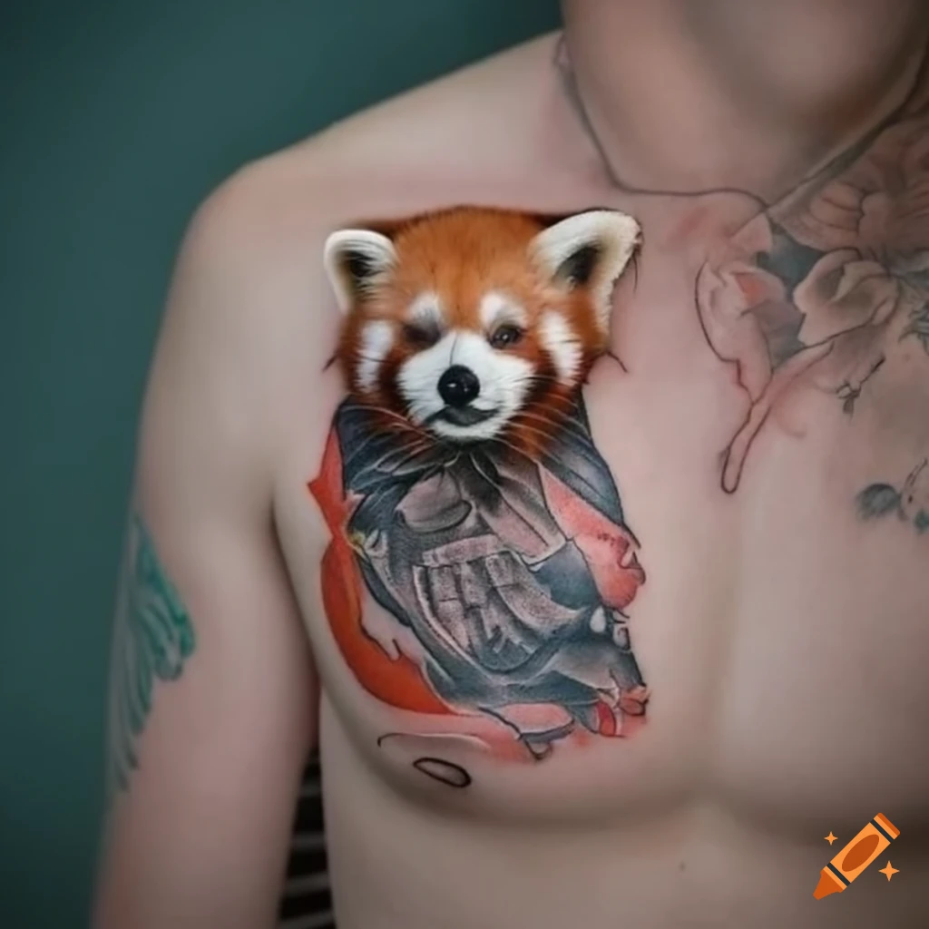 Kawaii Panda Waterproof Temporary Tattoo Stickers
