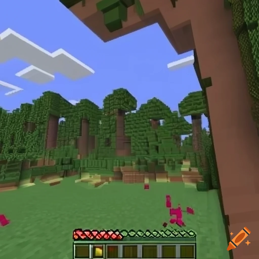 Minecraft pe online gameplay screenshot