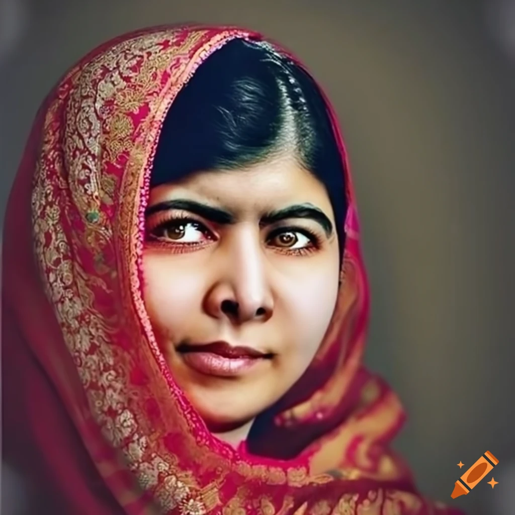 Portrait of malala