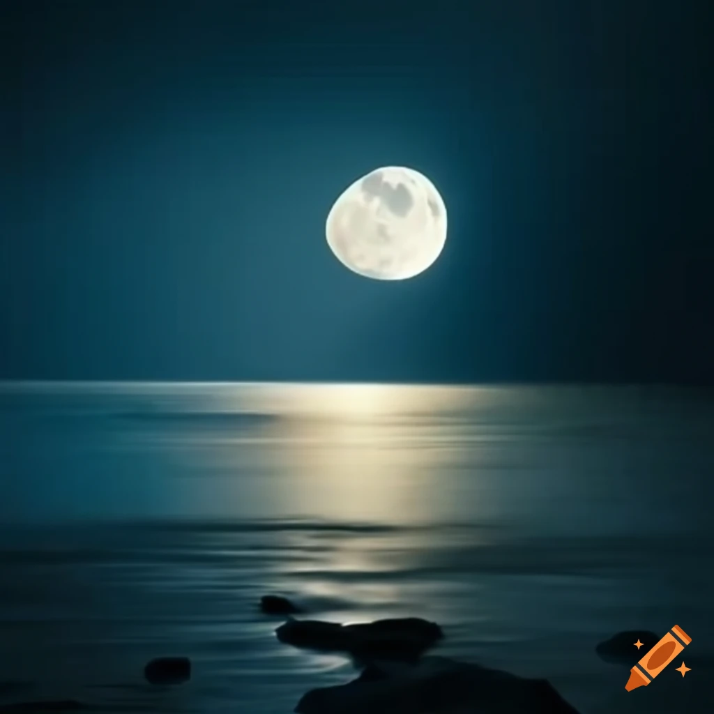 Moon In The Night Sky moon-in-the-night-sky