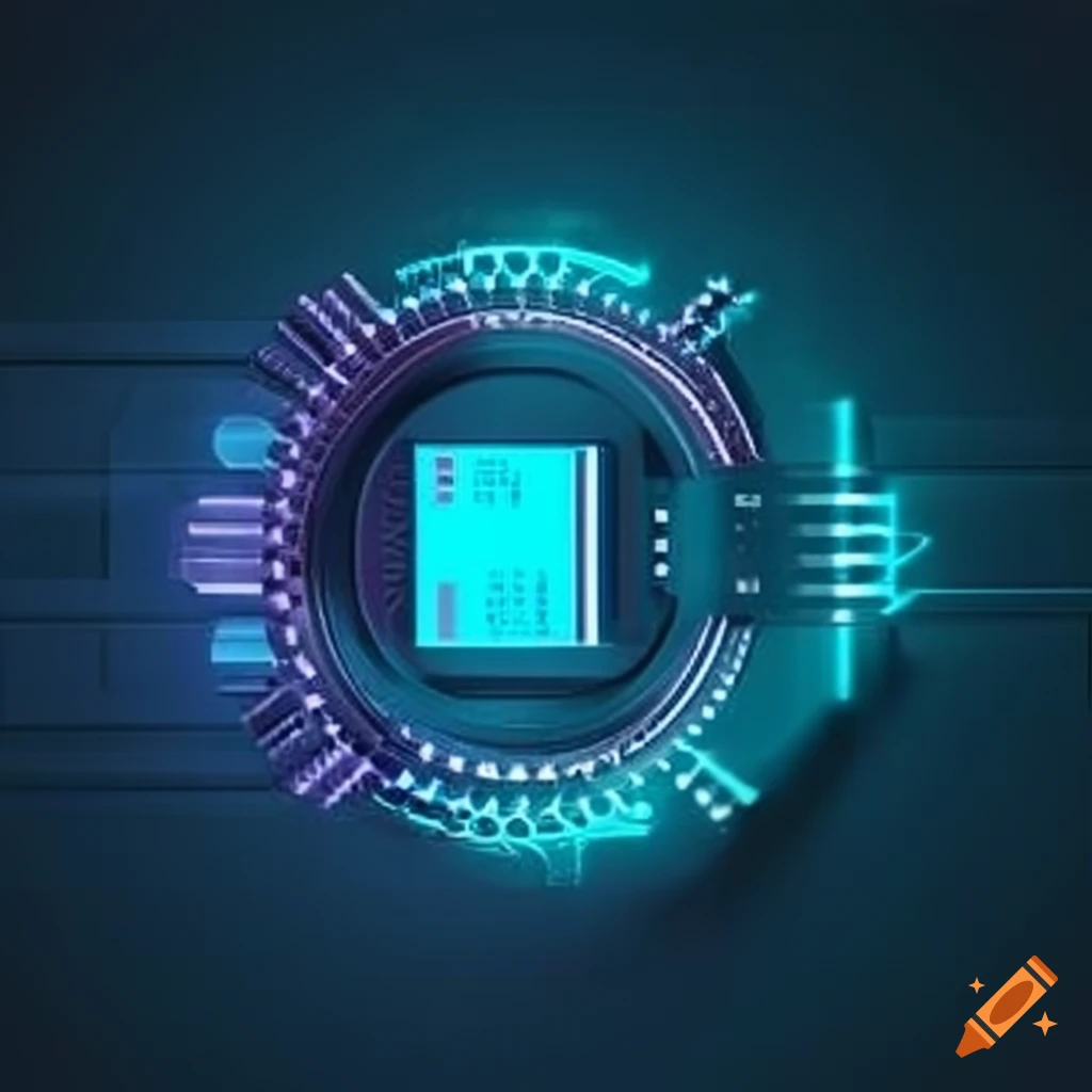 Securityfocused semiconductor company logo on Craiyon