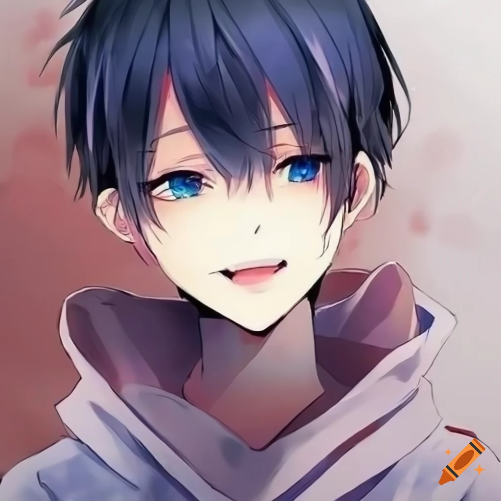 cute anime boy character