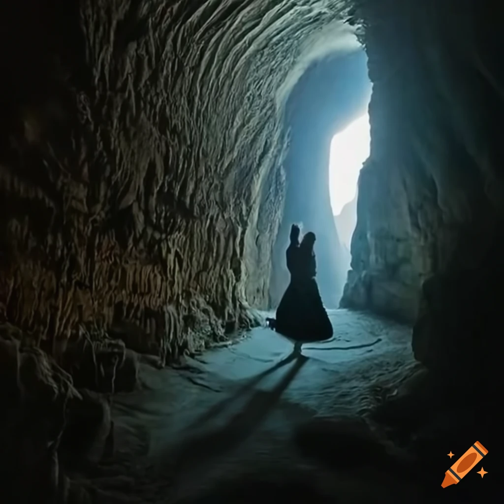 image of dramatic underground caves