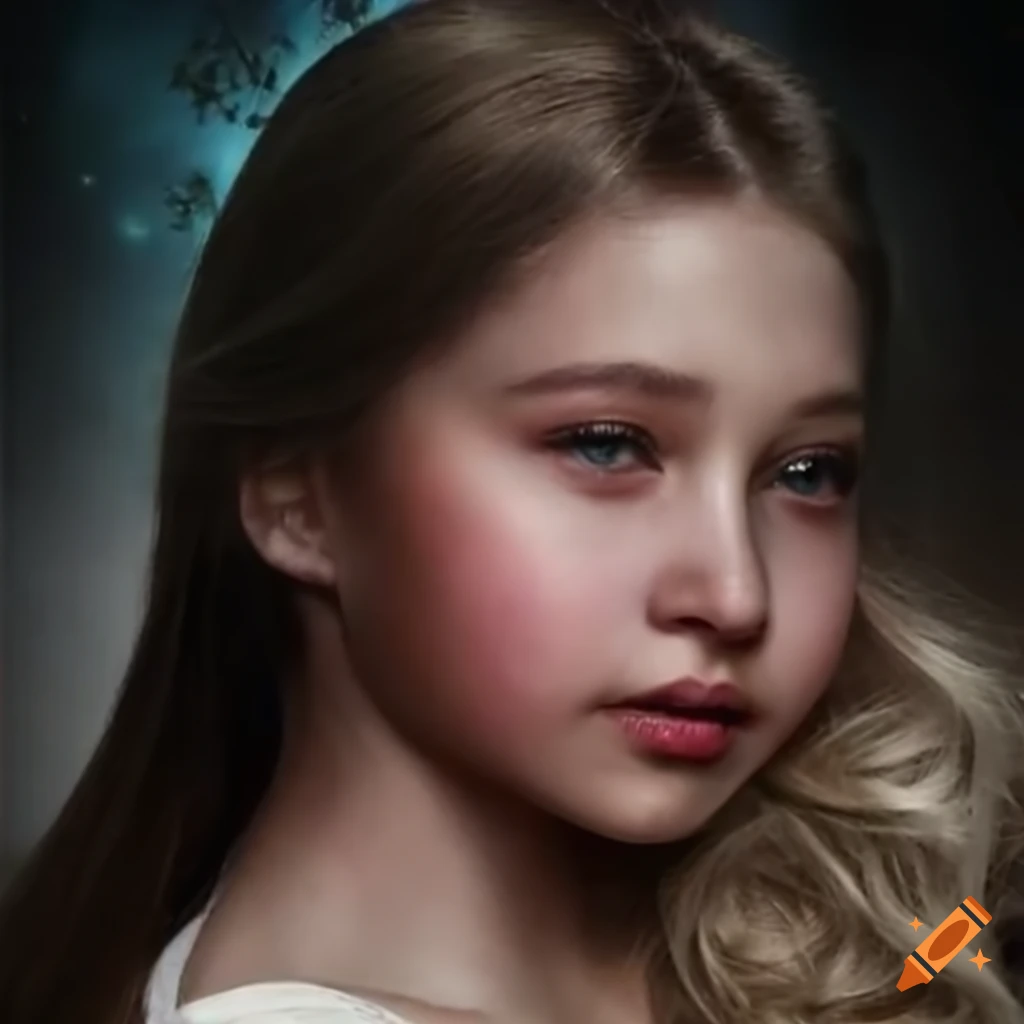 stunning figure study of a feminine fantasy girl