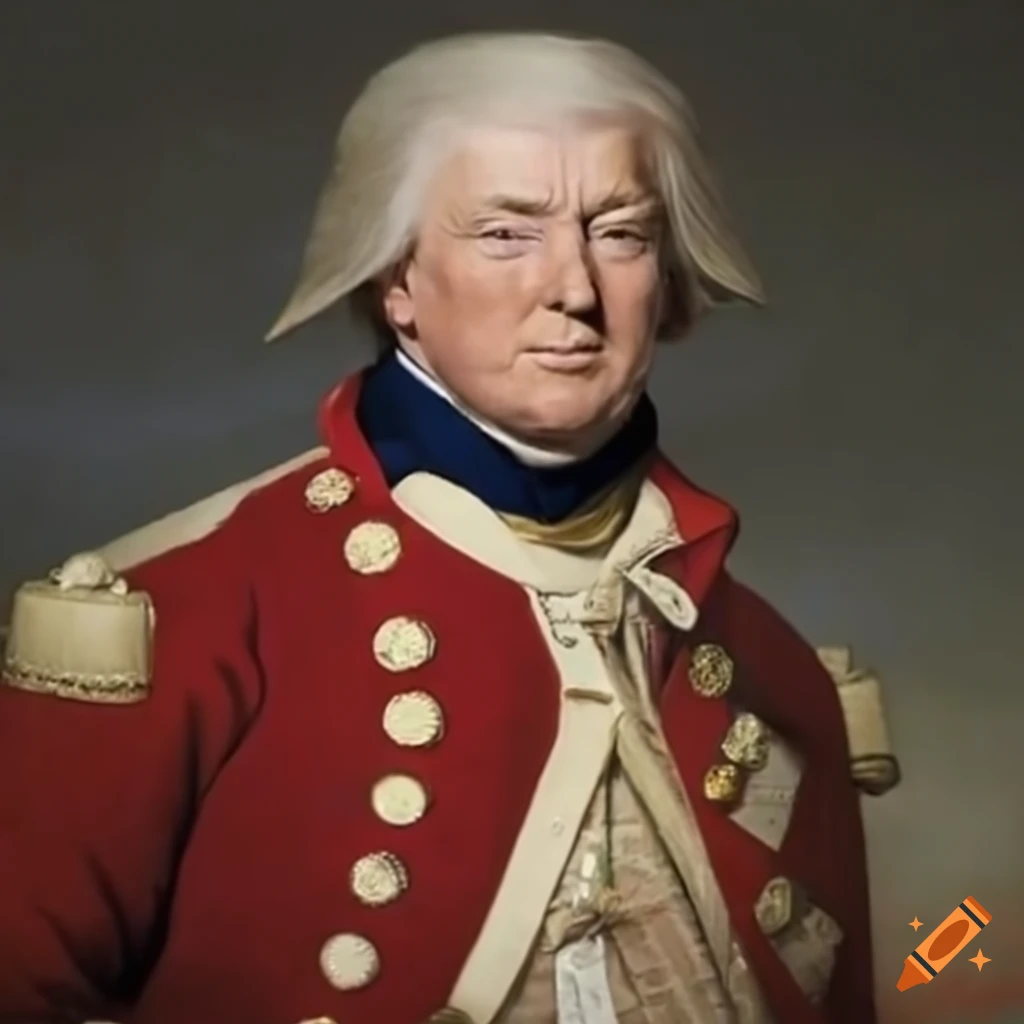 image-of-donald-trump-as-a-continental-soldier-on-craiyon