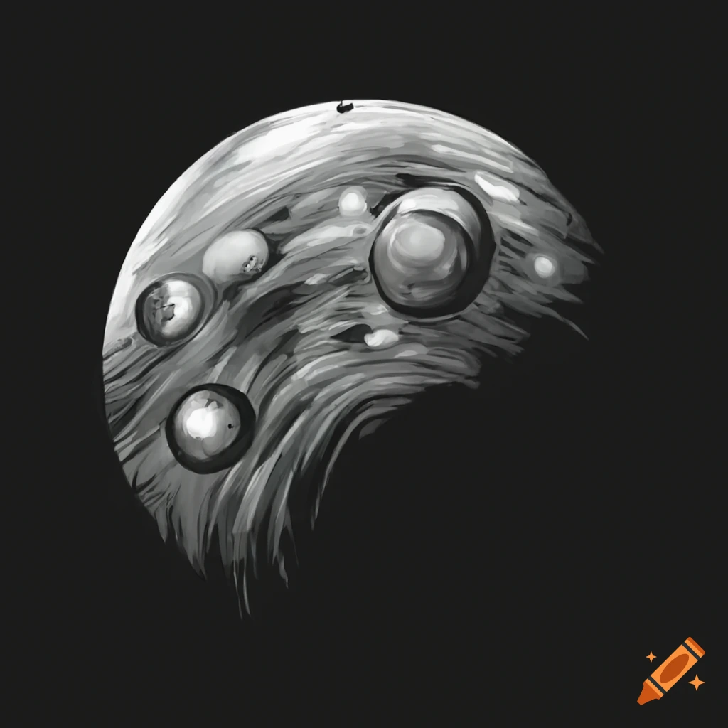 retrofuturist planet artwork
