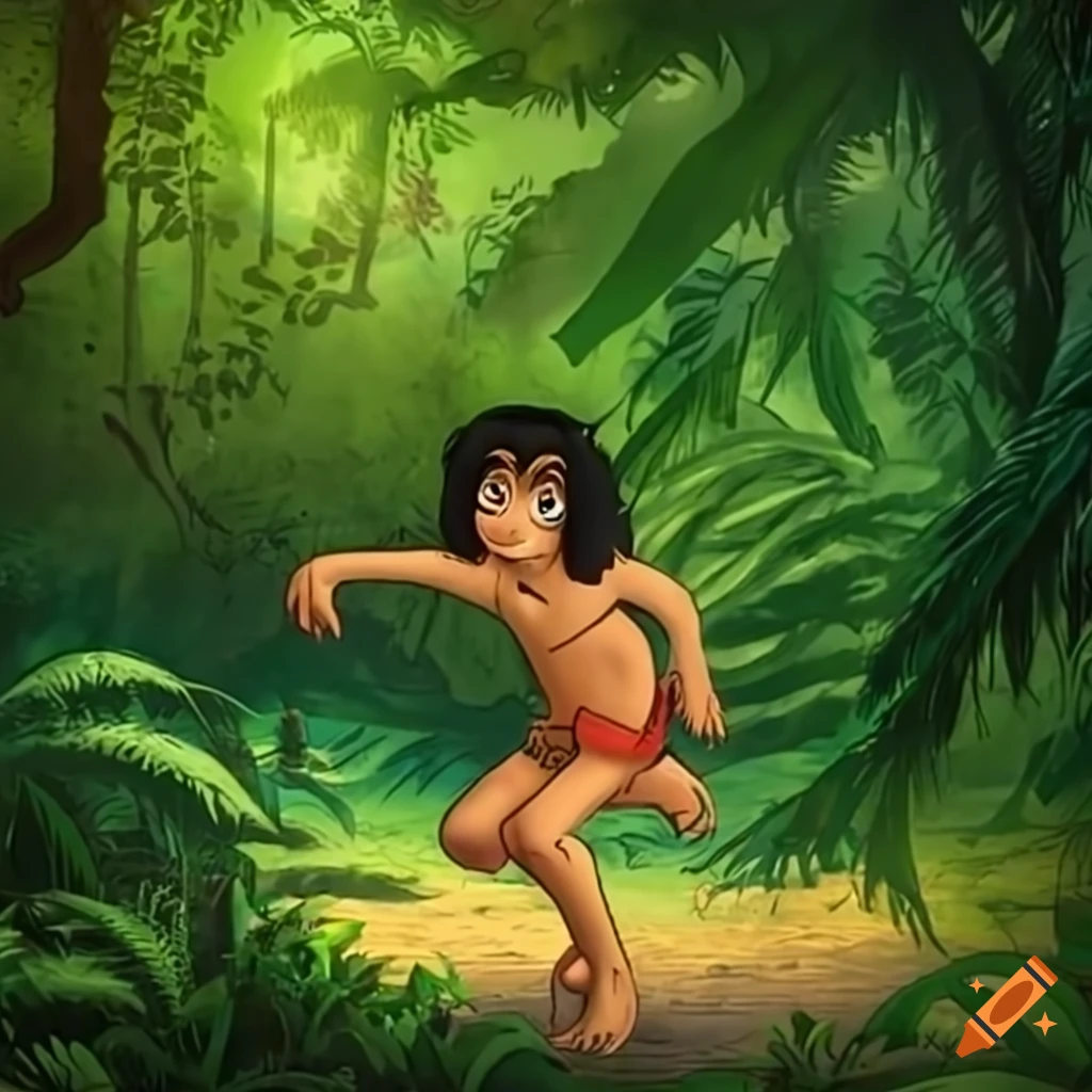 The jungle book mogli cartoon drawing episode 9 | हिंदी कहानियाँ | जंगल बुक  | Gullible mowgli - YouTube