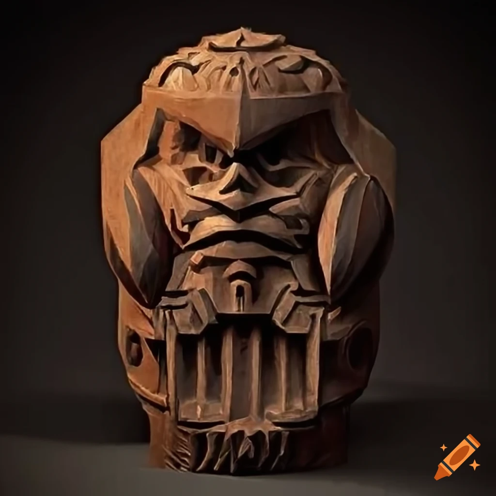 Detailed and vibrant carving style artwork inspired by zelda game on ...