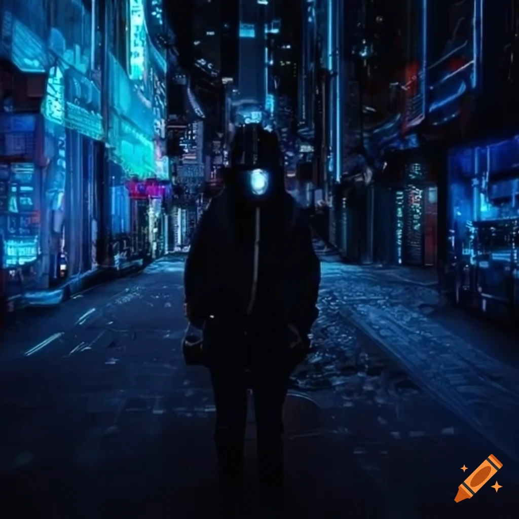 cyberpunk hacker artwork