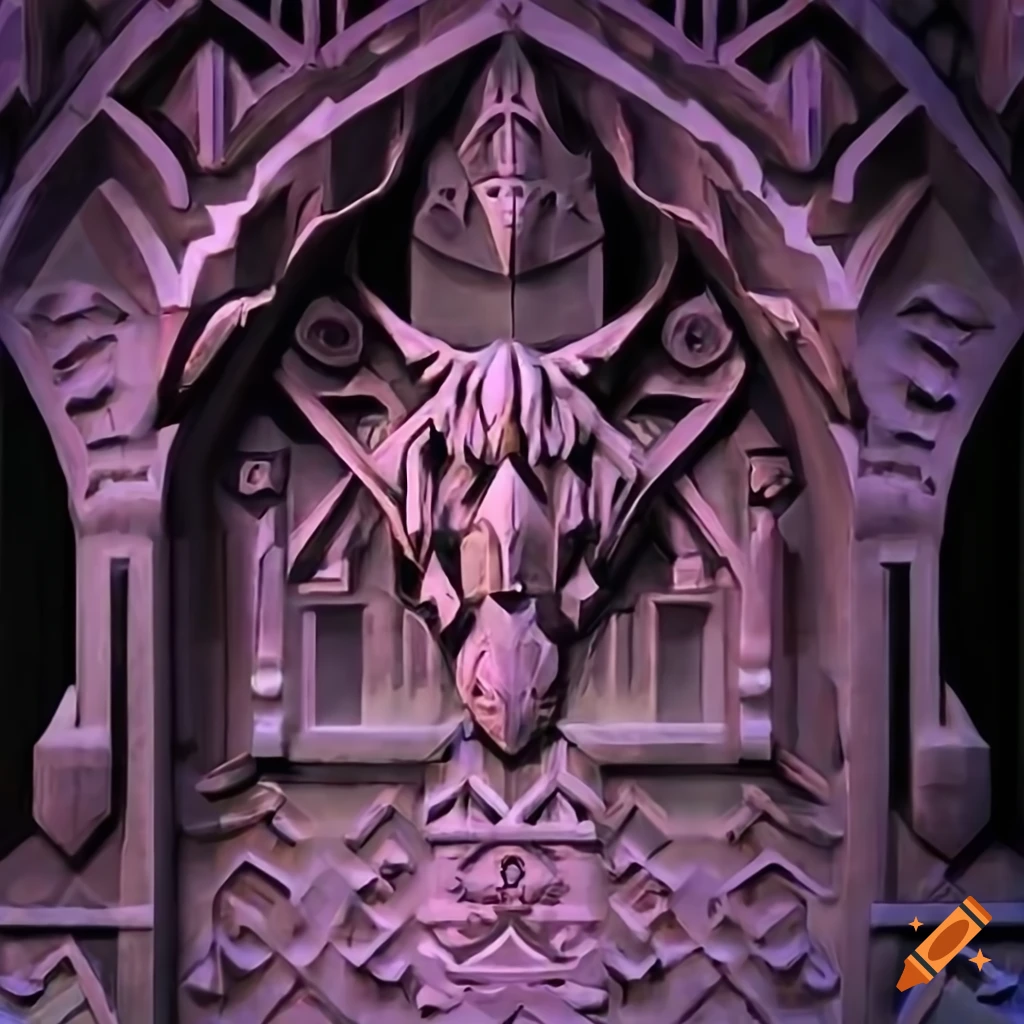 Zelda game art with moth motif