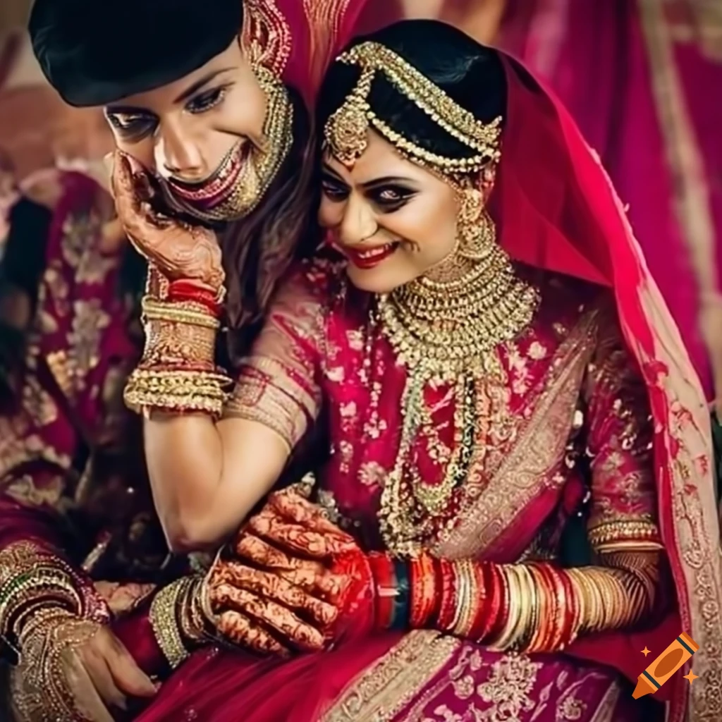 Colorful Indian Wedding Ceremony On Craiyon