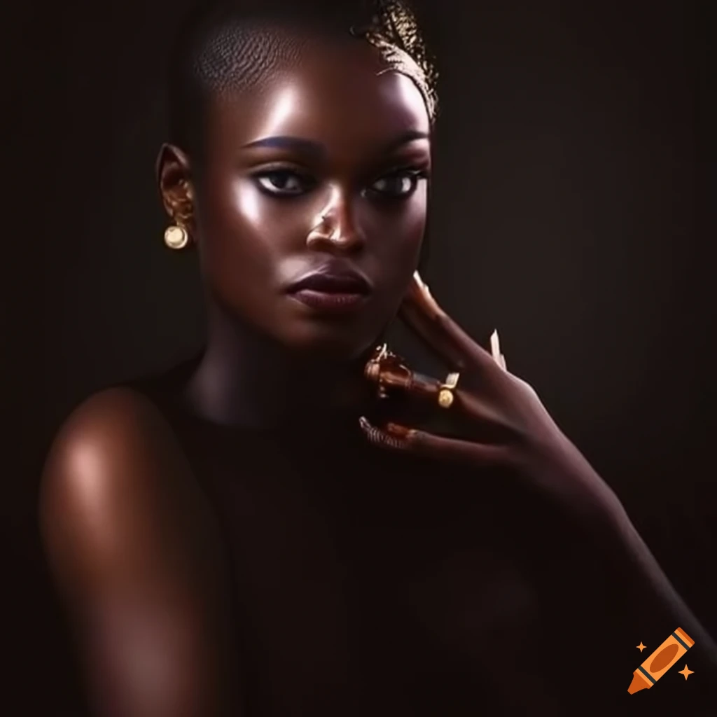 empowering images of Afrocentric women in futuristic settings