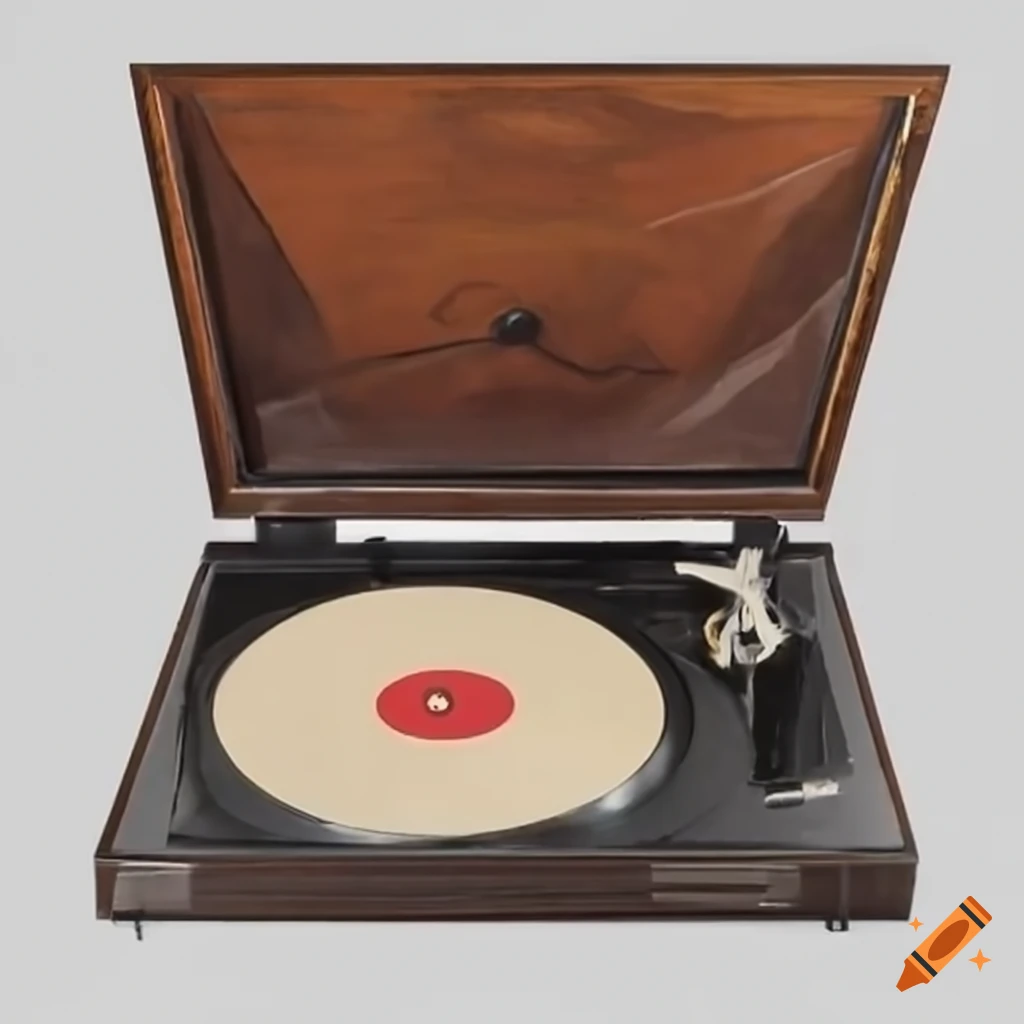 Picasso listening to a record player painting on Craiyon