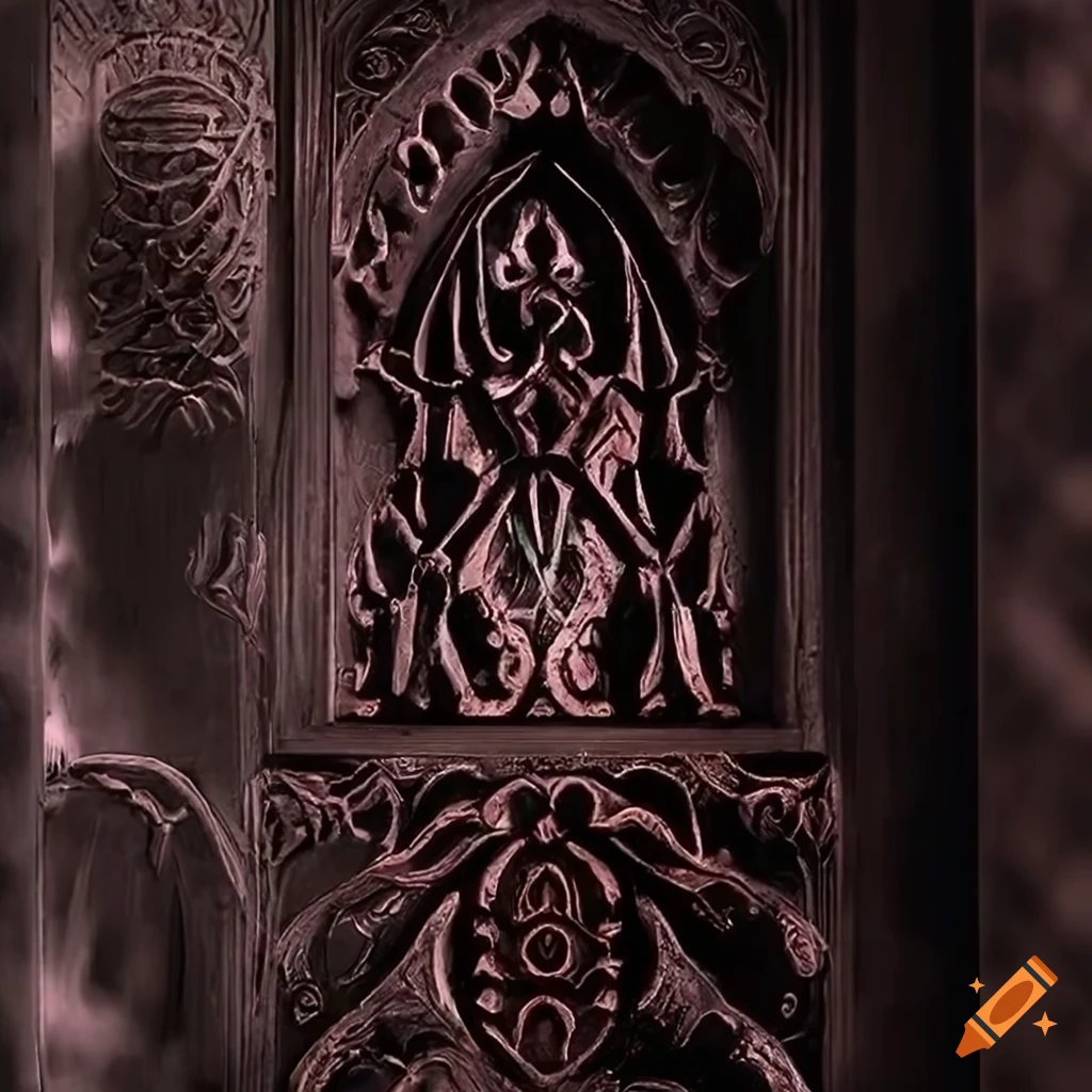Zelda game art with moth motif