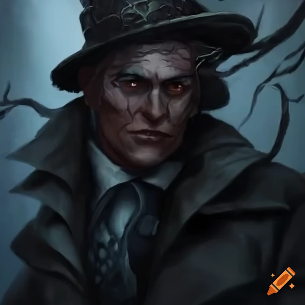 Image of a noble investigator in a suit on Craiyon