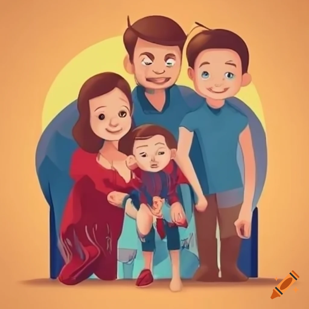 portrait of a family