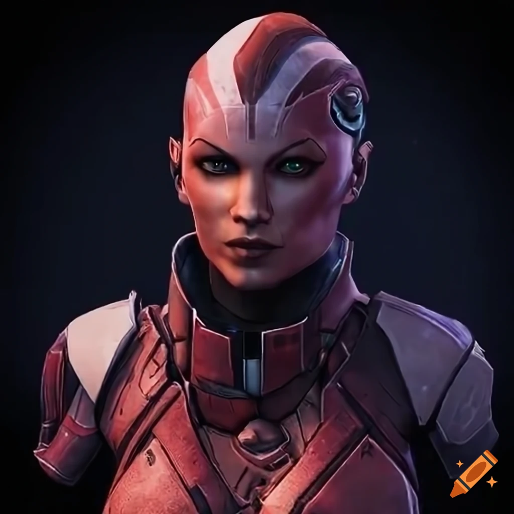 Female Character From Mass Effect 
