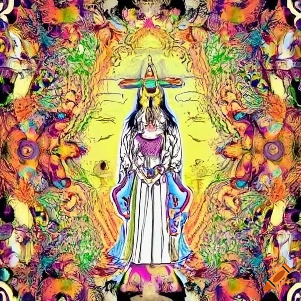 sacred-santo-daime-religious-path-in-a-vibrant-forest