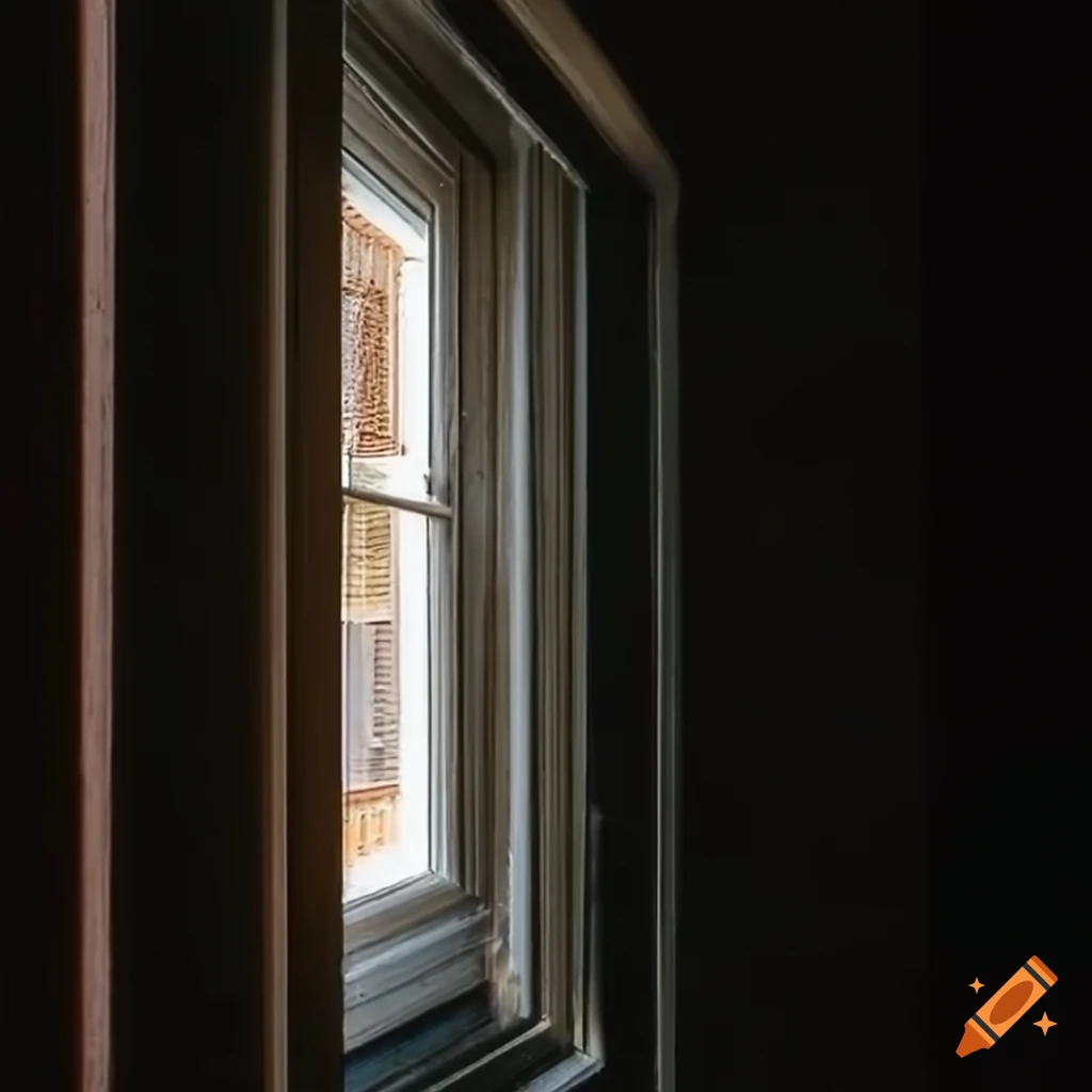 Close up of a house window