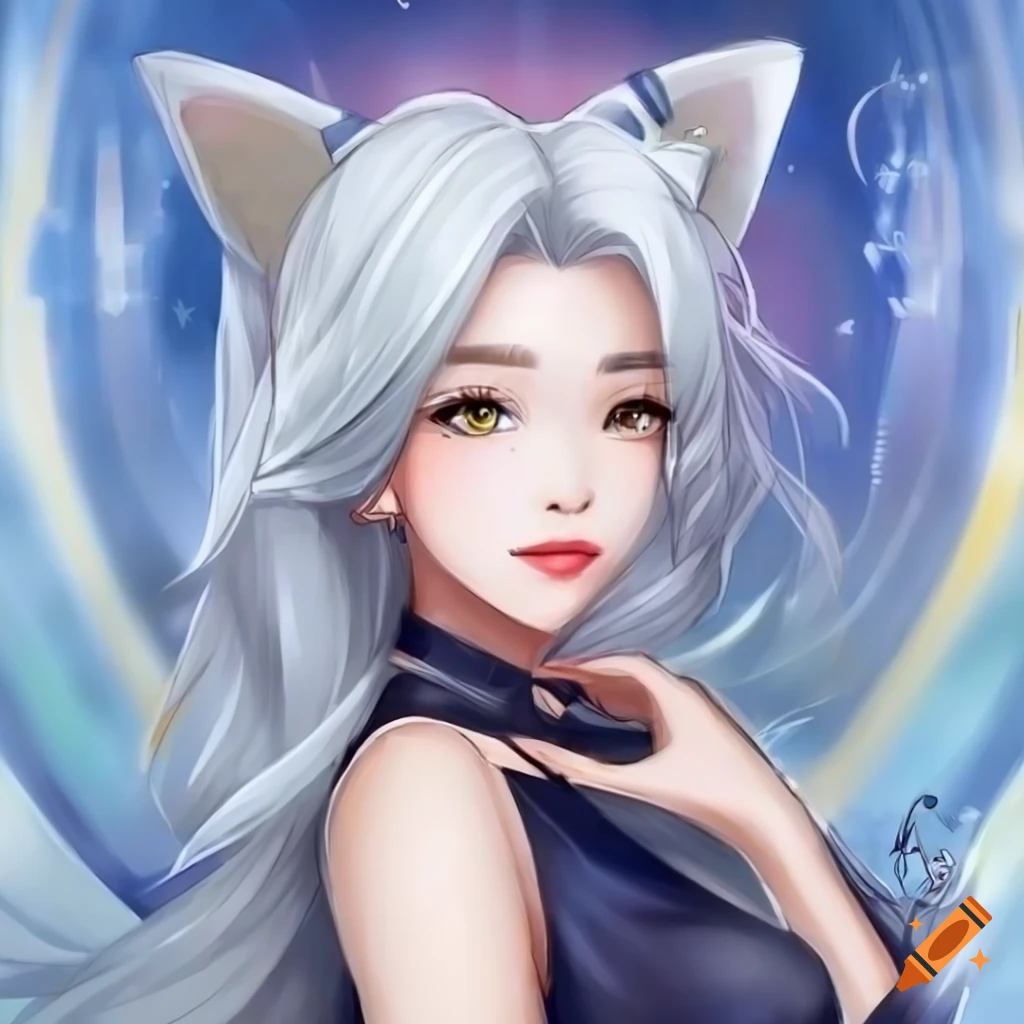 Anime Artwork Of A Beautiful Female With Cat Ears On Craiyon 1114