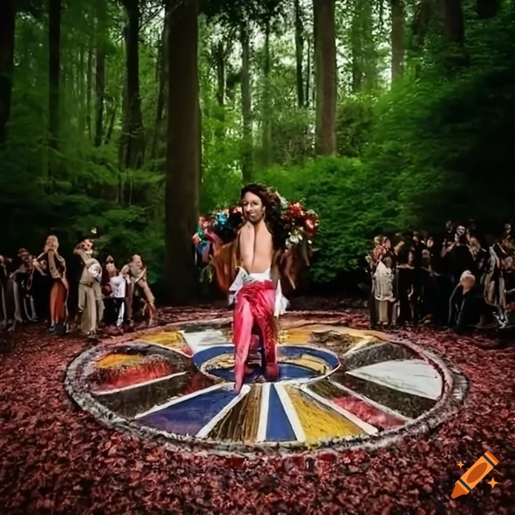 Photograph Of The Bohemian Rhapsody Ceremony At The Bohemian Grove On 