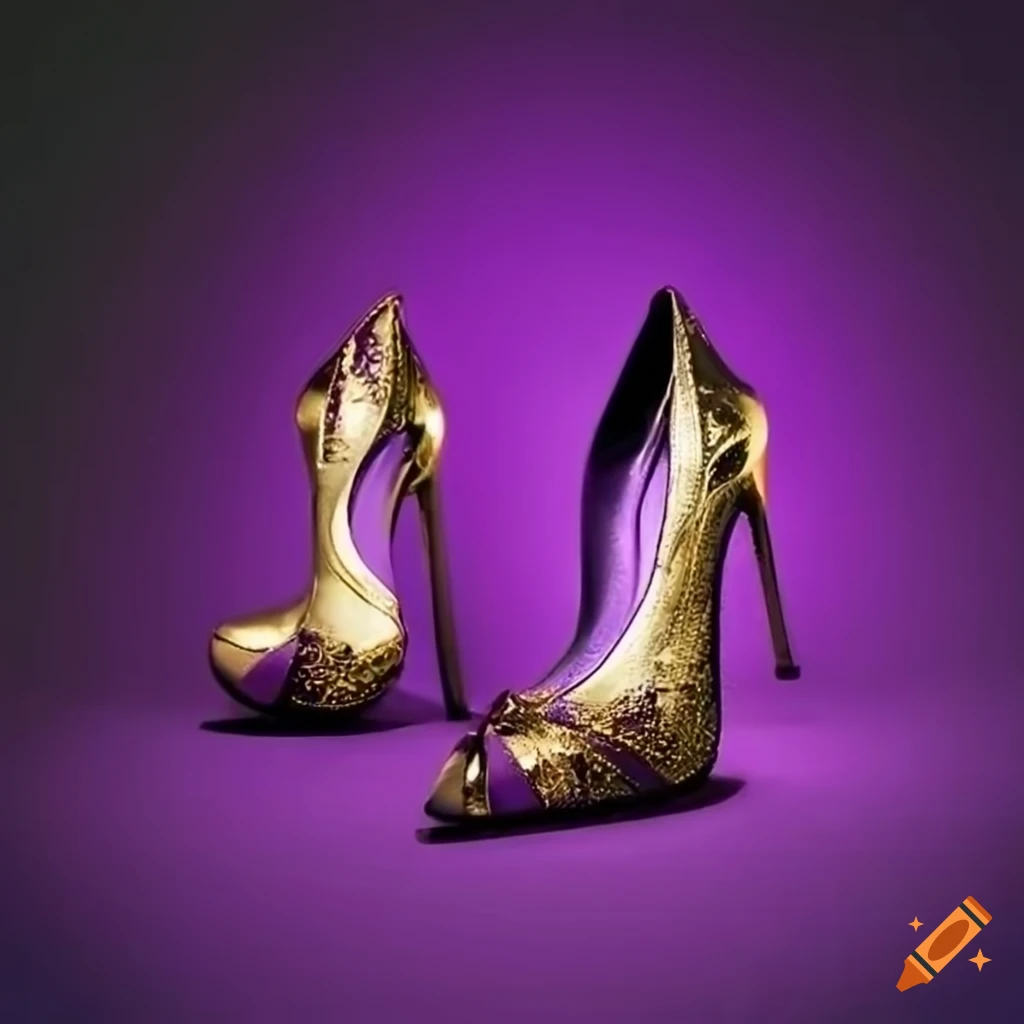 Golden sandals for women stylish heels - TrishaStore.com