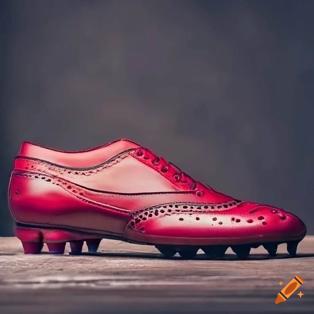stylish-brogue-football-boots-on-craiyon