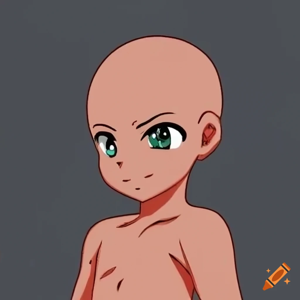 Chibi poses No eyes - Anime Bases .INFO