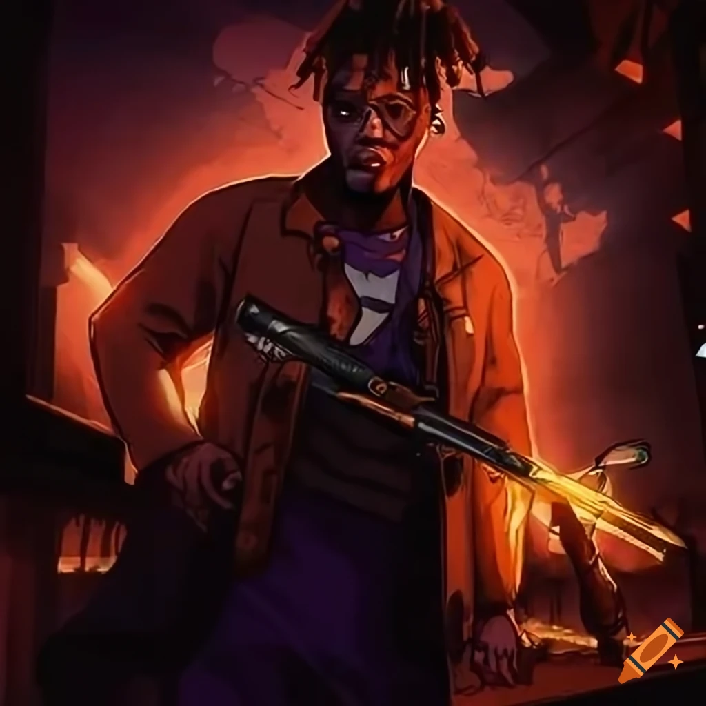cover art for the game Grand Theft Auto by Juice WRLD
