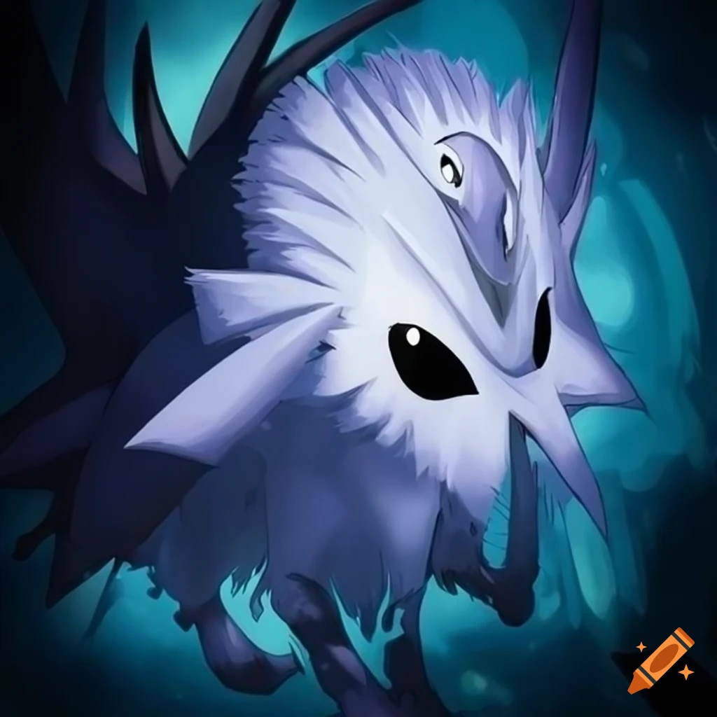 illustration of Absol from Pokemon trading card game