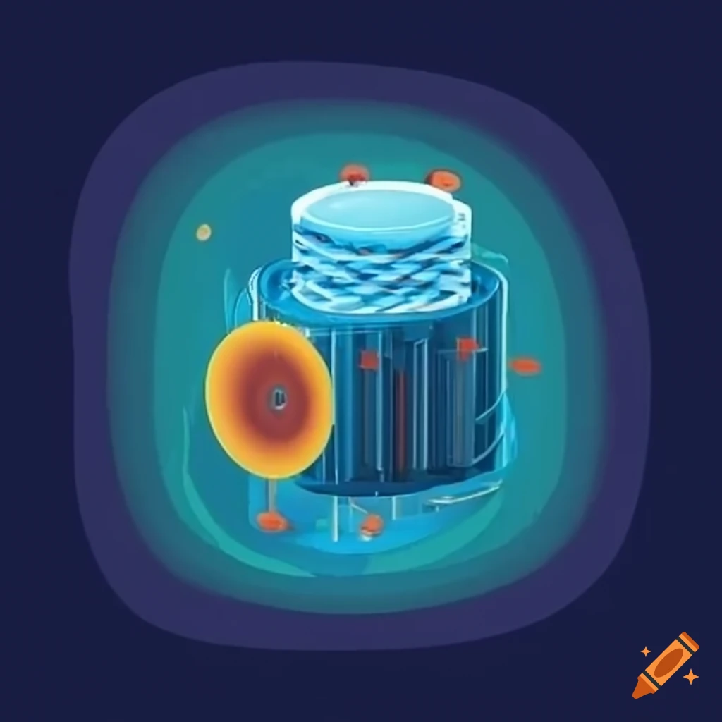 Illustration of multicore processing on Craiyon