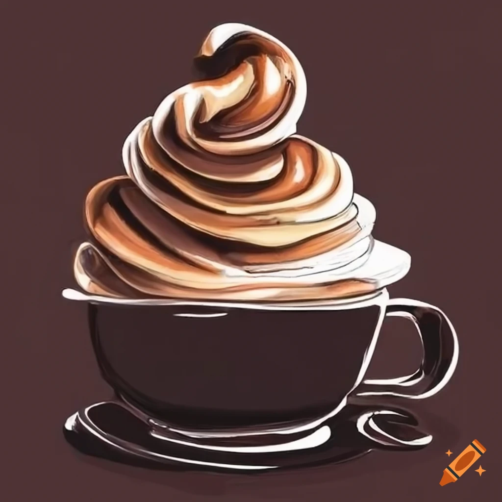 Delicious Black Coffee With Cream Swirl On Craiyon just-one-energy-drink-a-month-can-shorten-sleep-time-and-increase