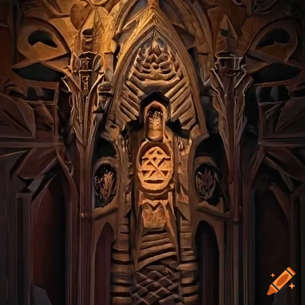 Zelda game art with moth motif