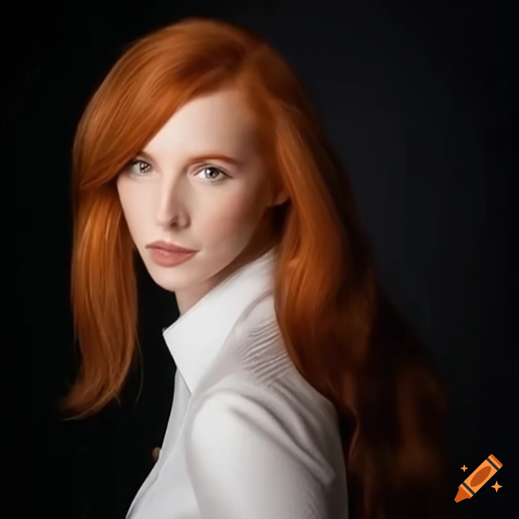 Redhead Lady Resembling Bryce Dallas Howard With A Distinctive Facial Feature On Craiyon 