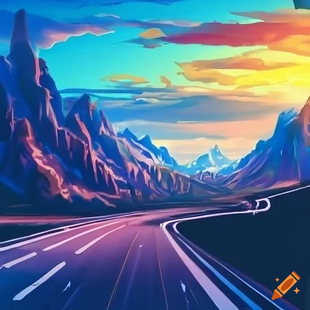 image representing a world road trip