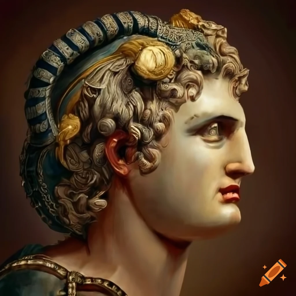 depiction of Alexander the Great as Dhul-Qarnayn